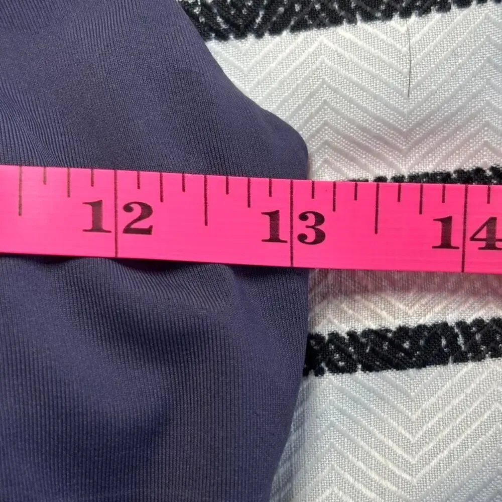 Lululemon Women Size 6 Heathered Blue Athletic Tank